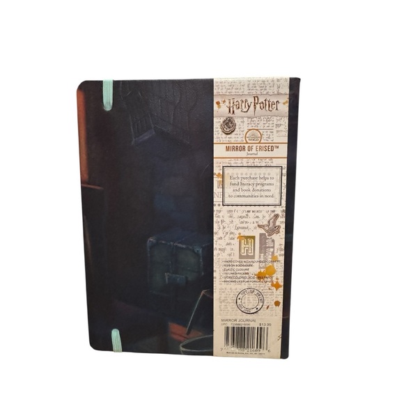 Harry Potter Mirror of Erised NWT Lined Bound Journal with Elastic Closure - Picture 2 of 5